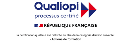 Logo Qualiopi catégorie actions de formation